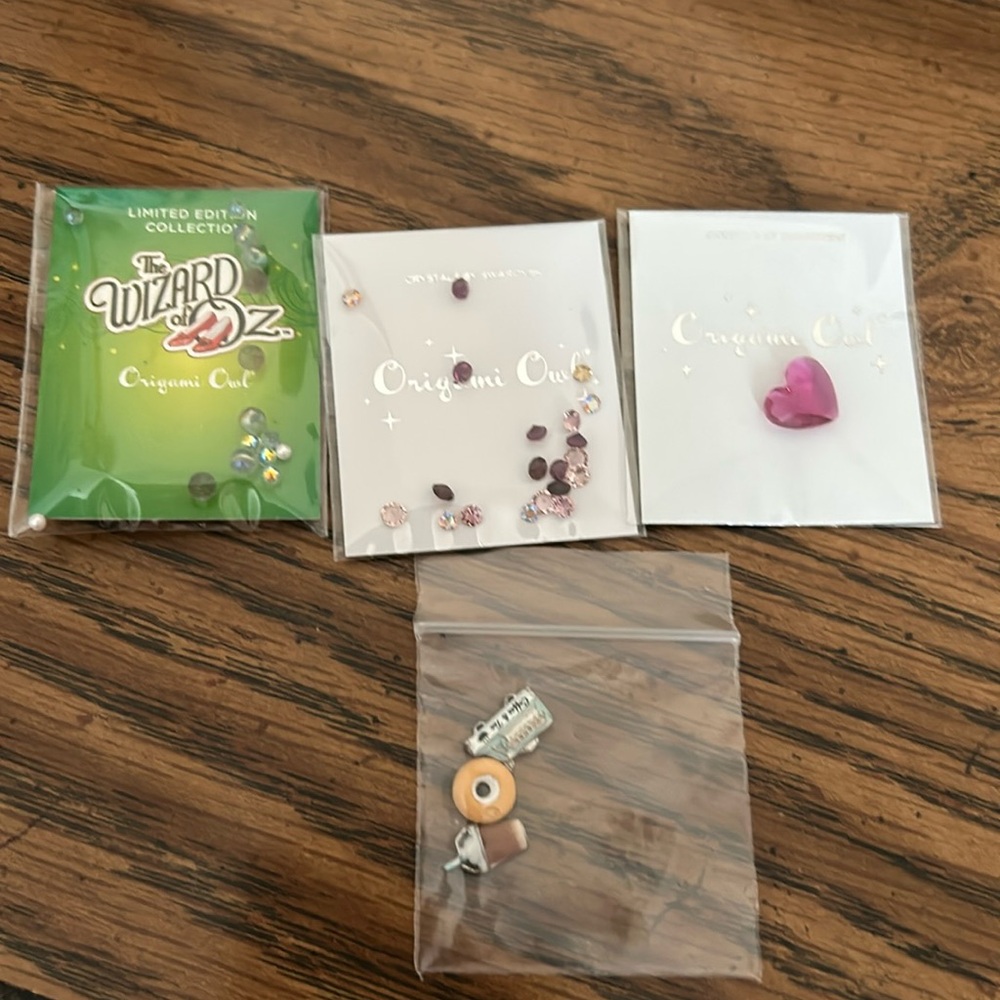 Assorted Origami Owl Charms-New